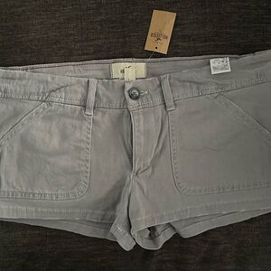 Brand New Hollister  California Socal Stretch Gray Shorts With Tags